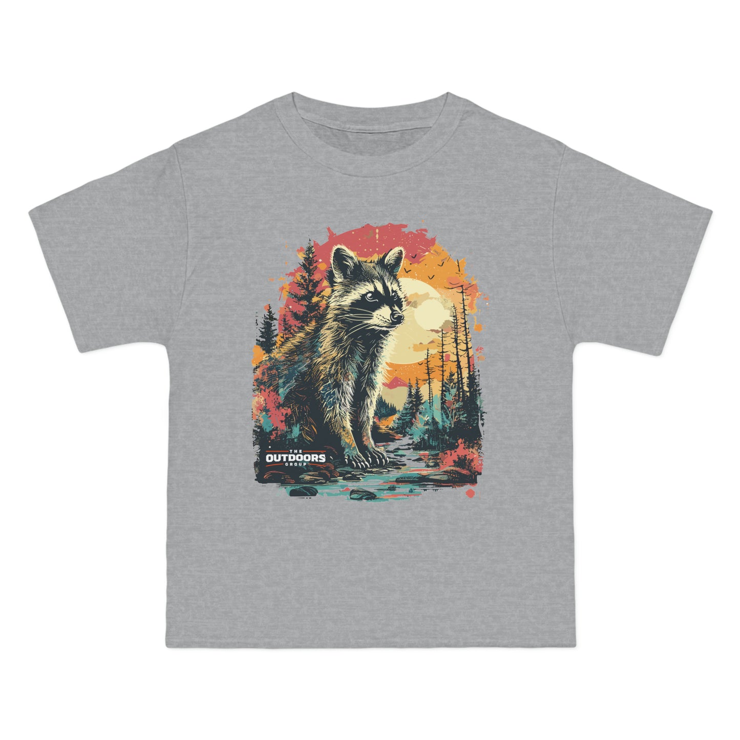 Raccoon Retro Short-Sleeve T-Shirt