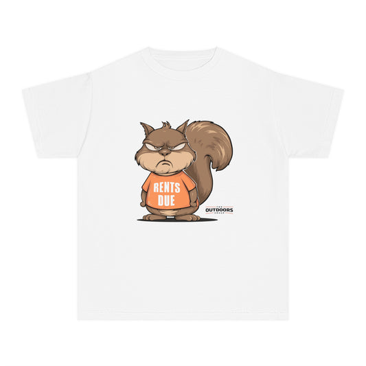 Grumpy Squirrel - Youth Midweight Tee