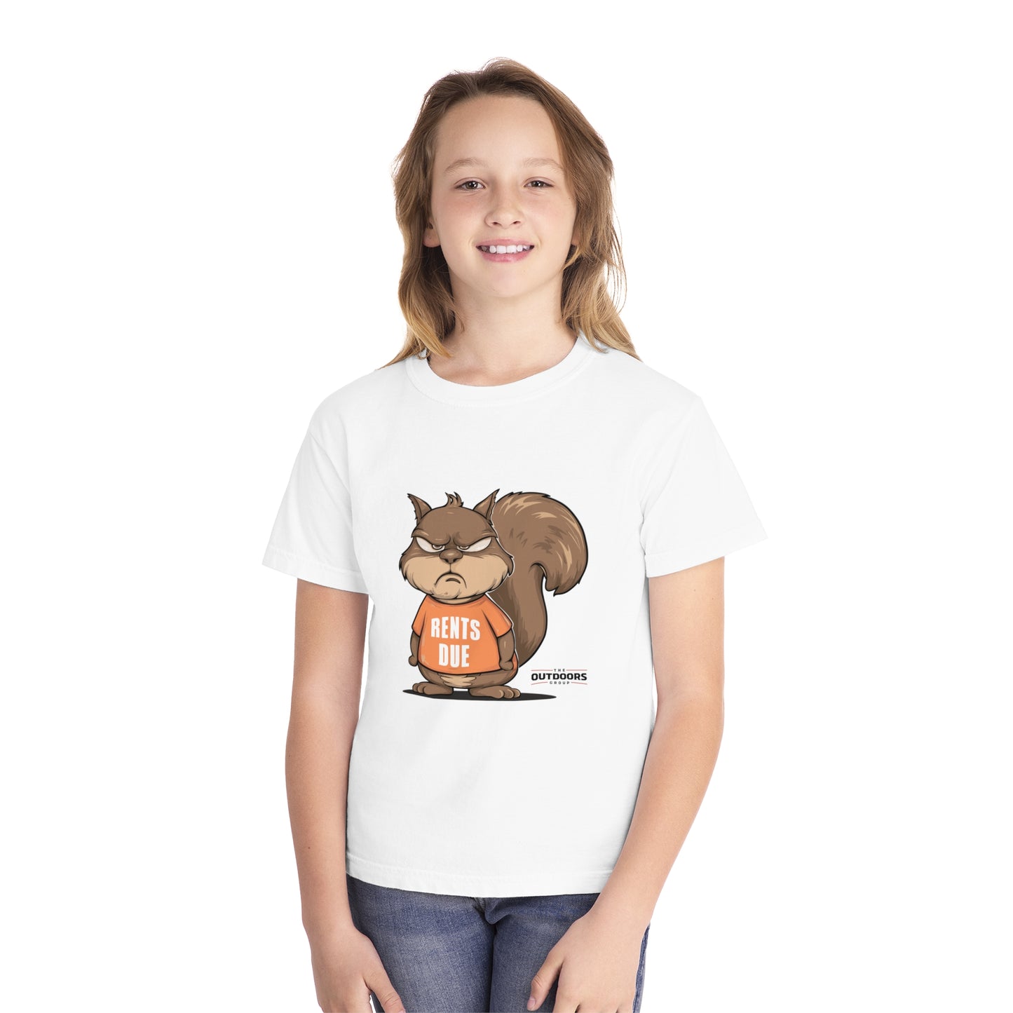 Grumpy Squirrel - Youth Midweight Tee